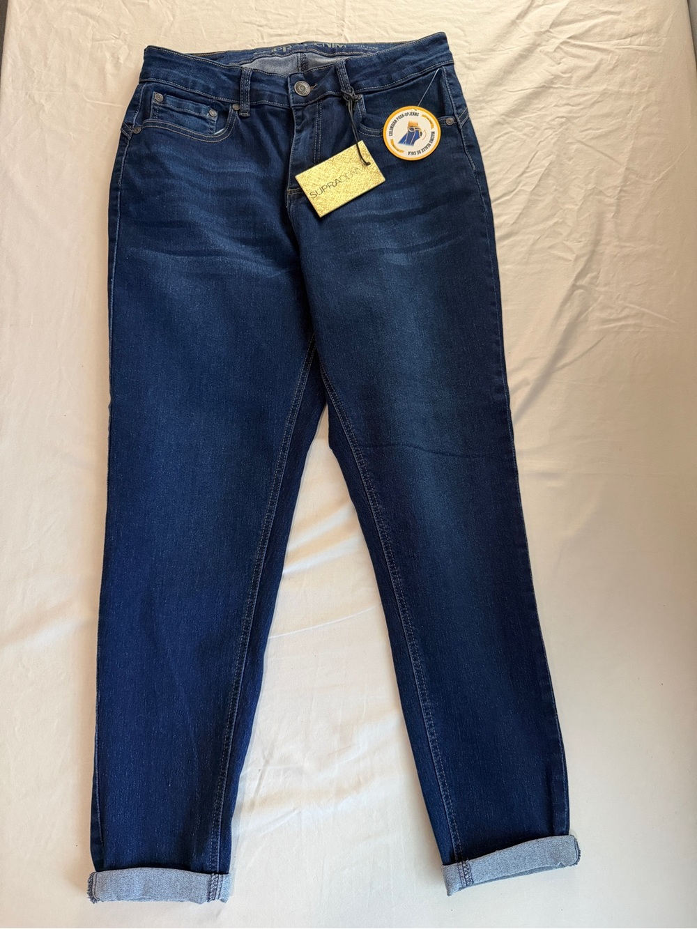 Supra Dark Indigo Ankle Skinny Jeans